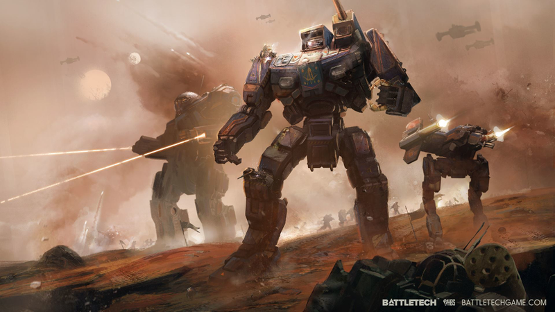 Illustration for article titled The Art Of Battletech